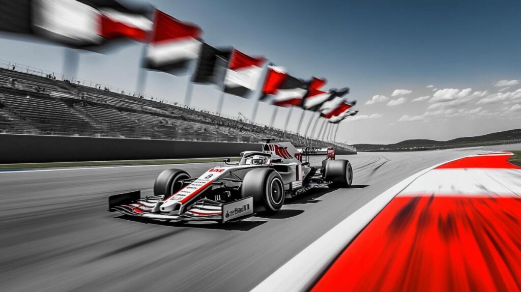 Statistiques 2023 : Le drapeau noir et blanc, l’avertissement le plus utilise en Formule 1